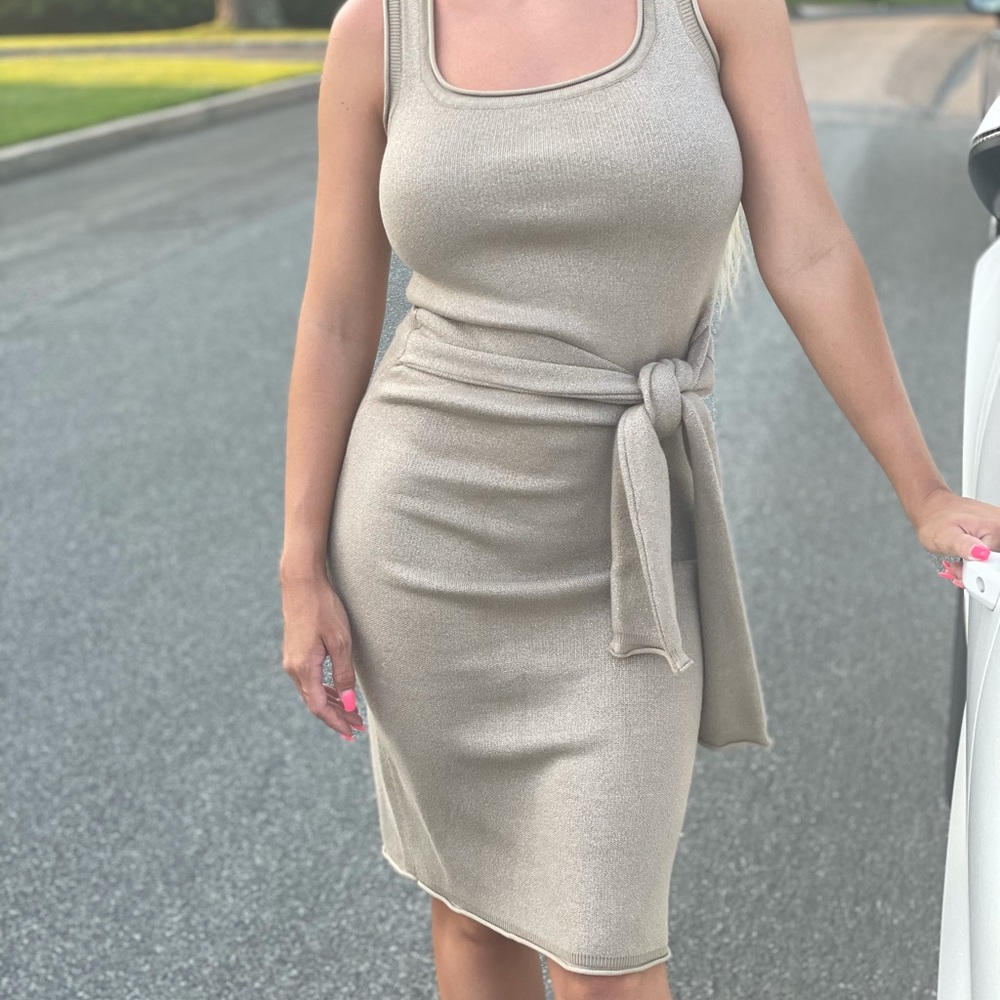 Hem & Thead Mocha Tank Top dress